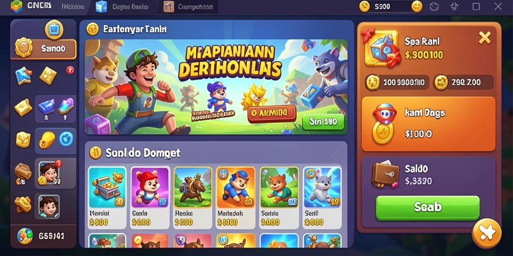 Tampilan antarmuka yang menarik dan intuitif.