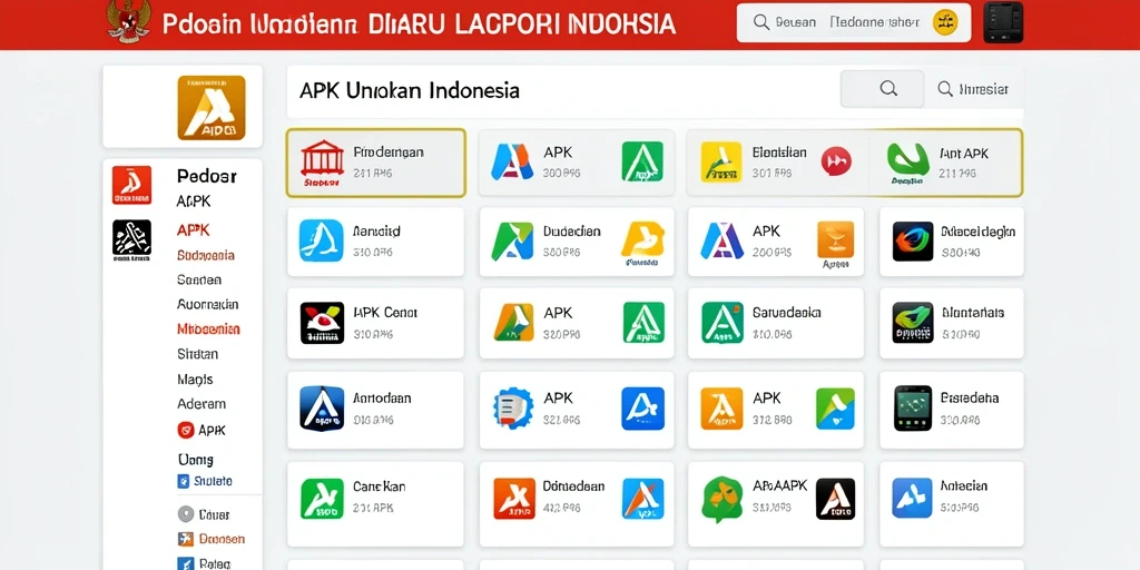 Screenshot menunjukkan tampilan antarmuka aplikasi yang ramah pengguna.