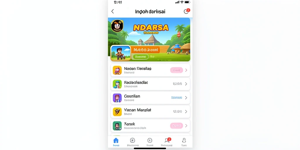 Tampilan antarmuka yang menarik dan mudah digunakan.